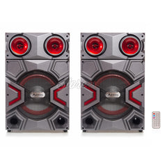 Set Boxe Active Ailiang 7011,300W, 10inch, joc Lumini, Bluetooth,Radio, Telecomanda