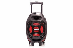 Boxa Activa Profesionala Portabila , Troler Temeisheng  Q7,95W, 10 Inch ,2 Microfoane Wireless, USB, Radio, Bluetooth