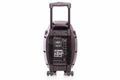 Boxa Activa Profesionala Portabila , Troler Temeisheng  Q7,95W, 10 Inch ,2 Microfoane Wireless, USB, Radio, Bluetooth