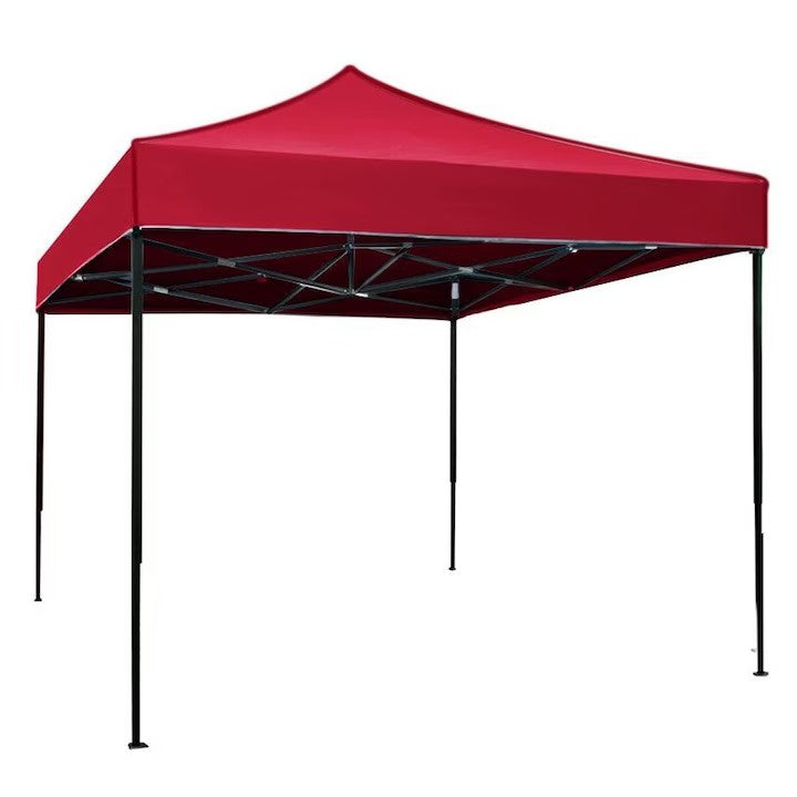 Set Evenimente AT PERFORMANCE® – Cort Pavilion 3x3m + Masă Pliantă rotunda 155x74 cm, Ideal pentru Nunți, Botezuri, Grătare și Târguri