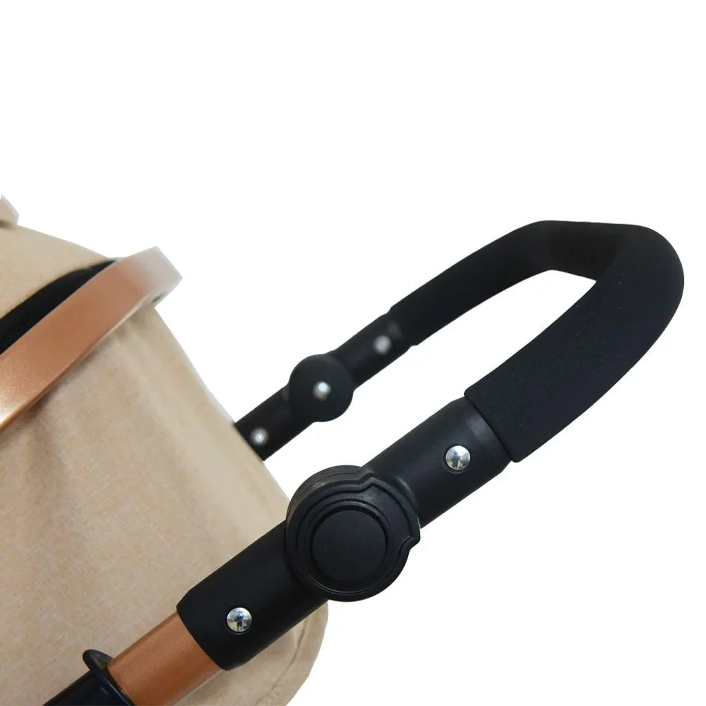 Cărucior 3 în 1 KIDOO – auto i-Size, landou, scaun sport și scoică auto. Suspensii, pliere rapidă, copertină extensibilă, centură 5 puncte. Ideal 0–36 luni. Sistem complet pentru părinți.