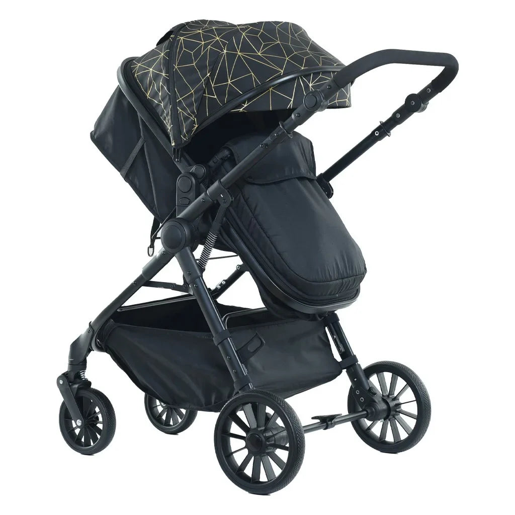 Cărucior 3 în 1 KIDOO – auto i-Size, landou, scaun sport și scoică auto. Suspensii, pliere rapidă, copertină extensibilă, centură 5 puncte. Ideal 0–36 luni. Sistem complet pentru părinți.