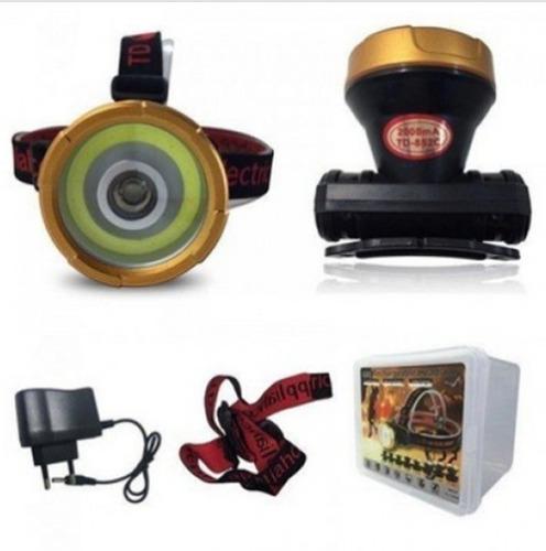 lanterna de cap baterie reîncărcabilă + sursă + cutie