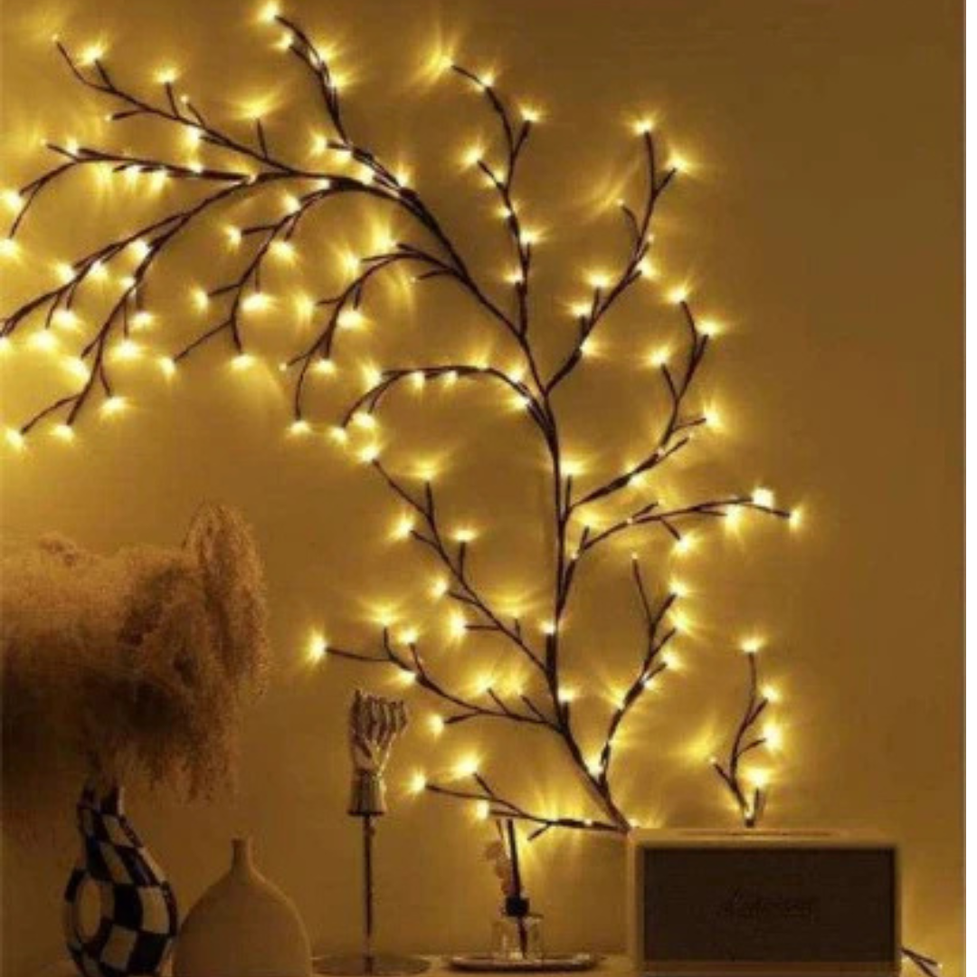 Pachet 2 Instalatie tip creanga, 2.5 M 144 LED-uri