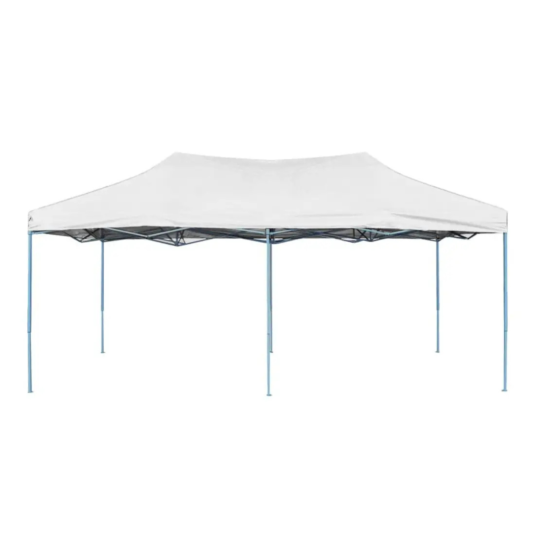 Cort Pavilion 3x6m Pliabil Cadru Metal pentru Curte, Gradina, Evenimente