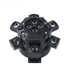 Proiector Moving Head Profesional 6 Brațe 120W RGBW 4-în-1 DMX512 cu Telecomandă