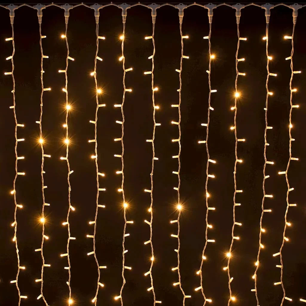 Instalație luminoasă tip perdea AT Performance 3x2M, 240 LED, IP65, efect curgere