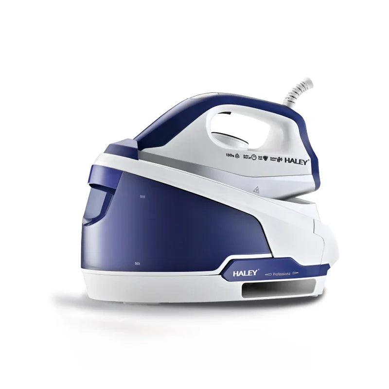 Stație de Călcat cu Abur HALEY HY-2080, 2600W – 1800ml, Talpă Ceramică, Self-Cleaning, Anti-Drip, Anti-Calc, LED
