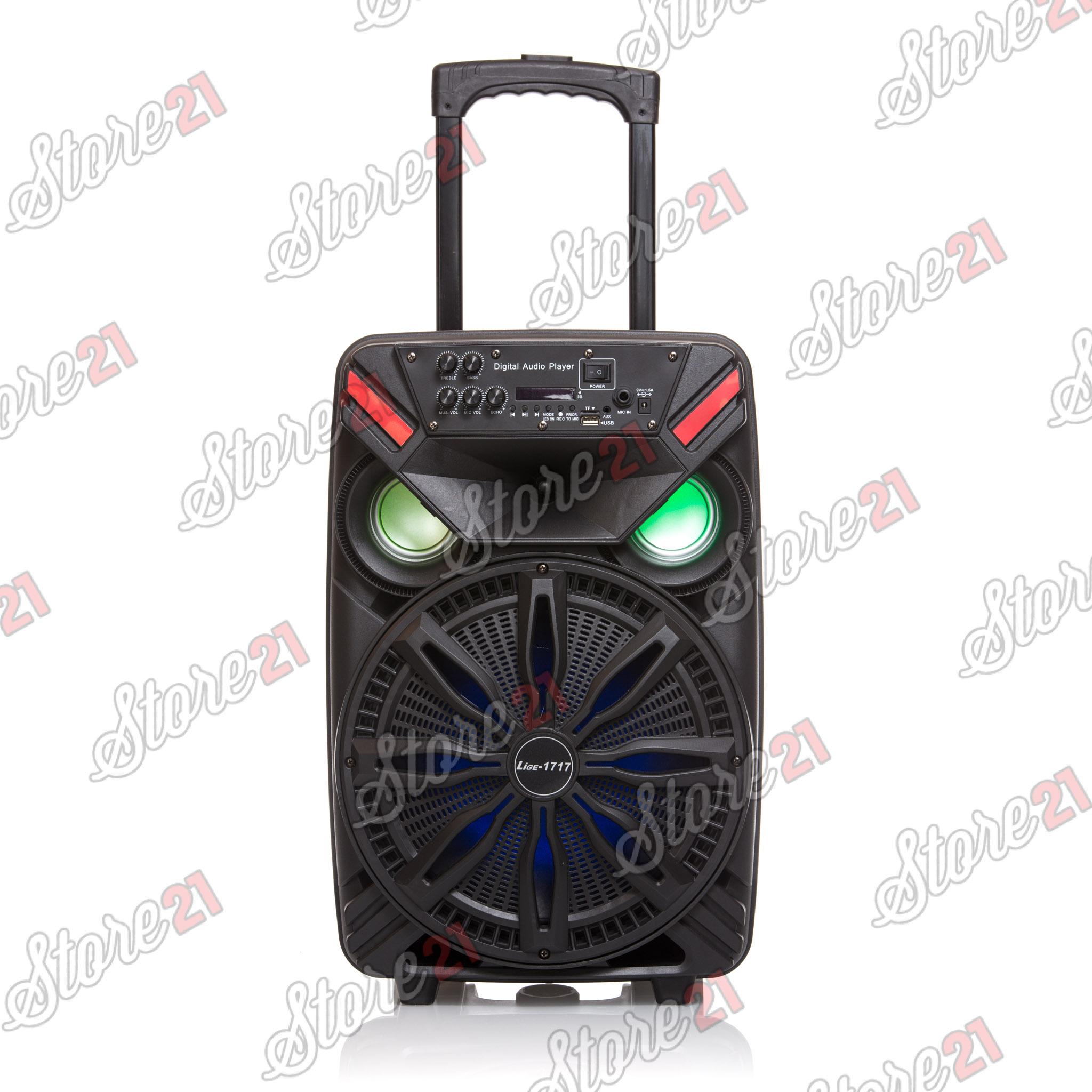 Boxa Troler Smart bass , 300W, 12 inch , Microfoan , USB, Radio, Bluetooth,Card