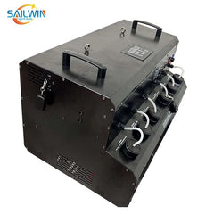 masina de facuta fum si balone  (bule de fum) 3000w 48x3w rgb leduri si telecomanda party DJ!