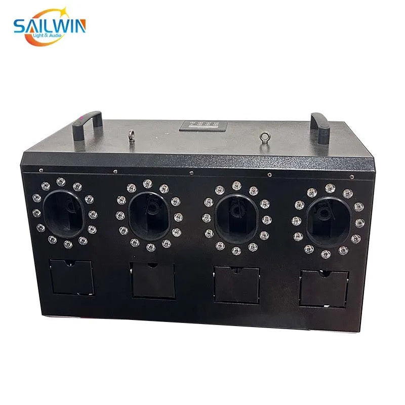 masina de facuta fum si balone  (bule de fum) 3000w 48x3w rgb leduri si telecomanda party DJ!