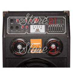 Set Boxe Profesionale Active Tala, 700 W ,2 Microfoane Wireless, Sunet Puternic , Bluetooth , Usb ,SD Card,Radio, 4 Subwoofere De 10 Inch,