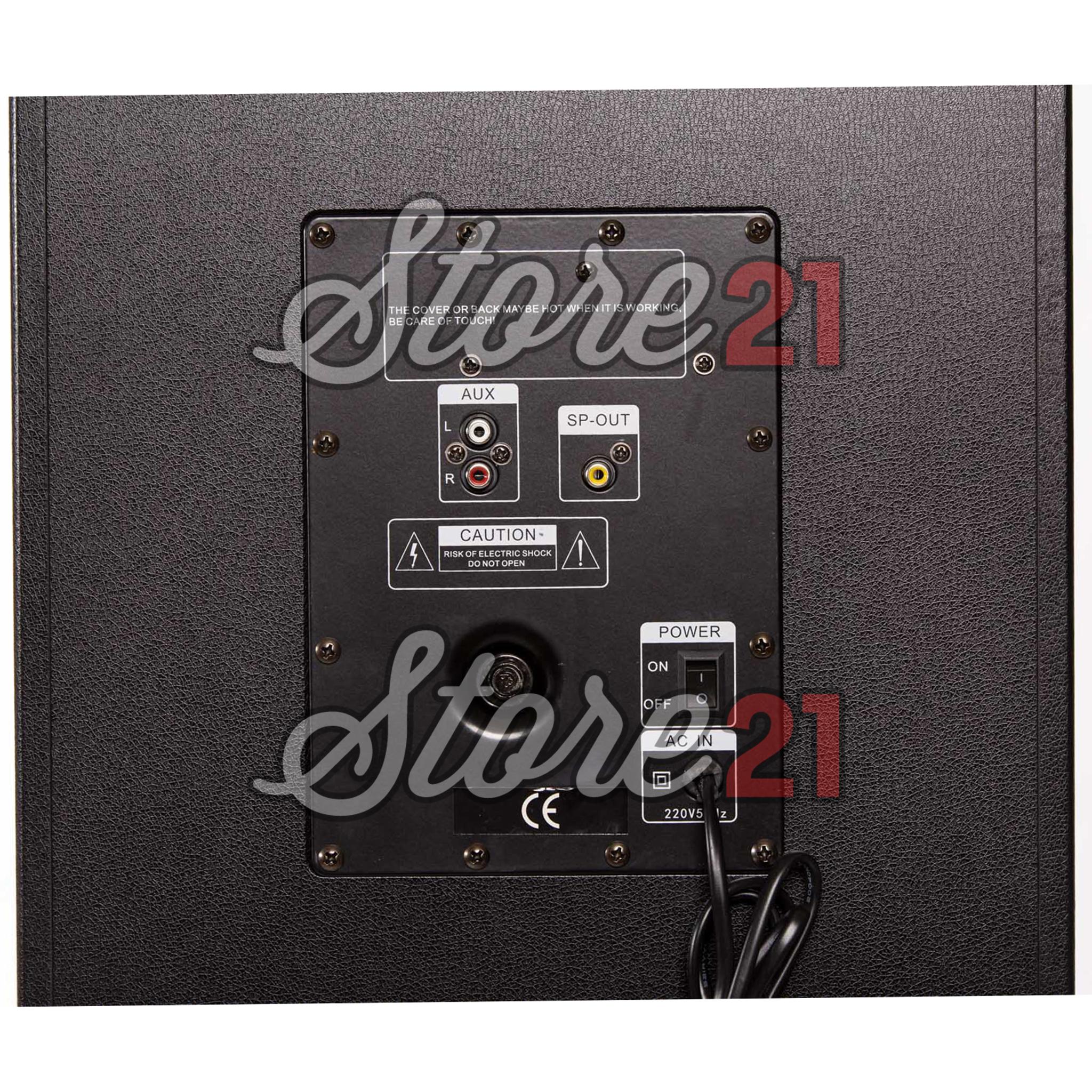 Set Boxe Profesionale Active Tala, 700 W ,2 Microfoane Wireless, Sunet Puternic , Bluetooth , Usb ,SD Card,Radio, 4 Subwoofere De 10 Inch,
