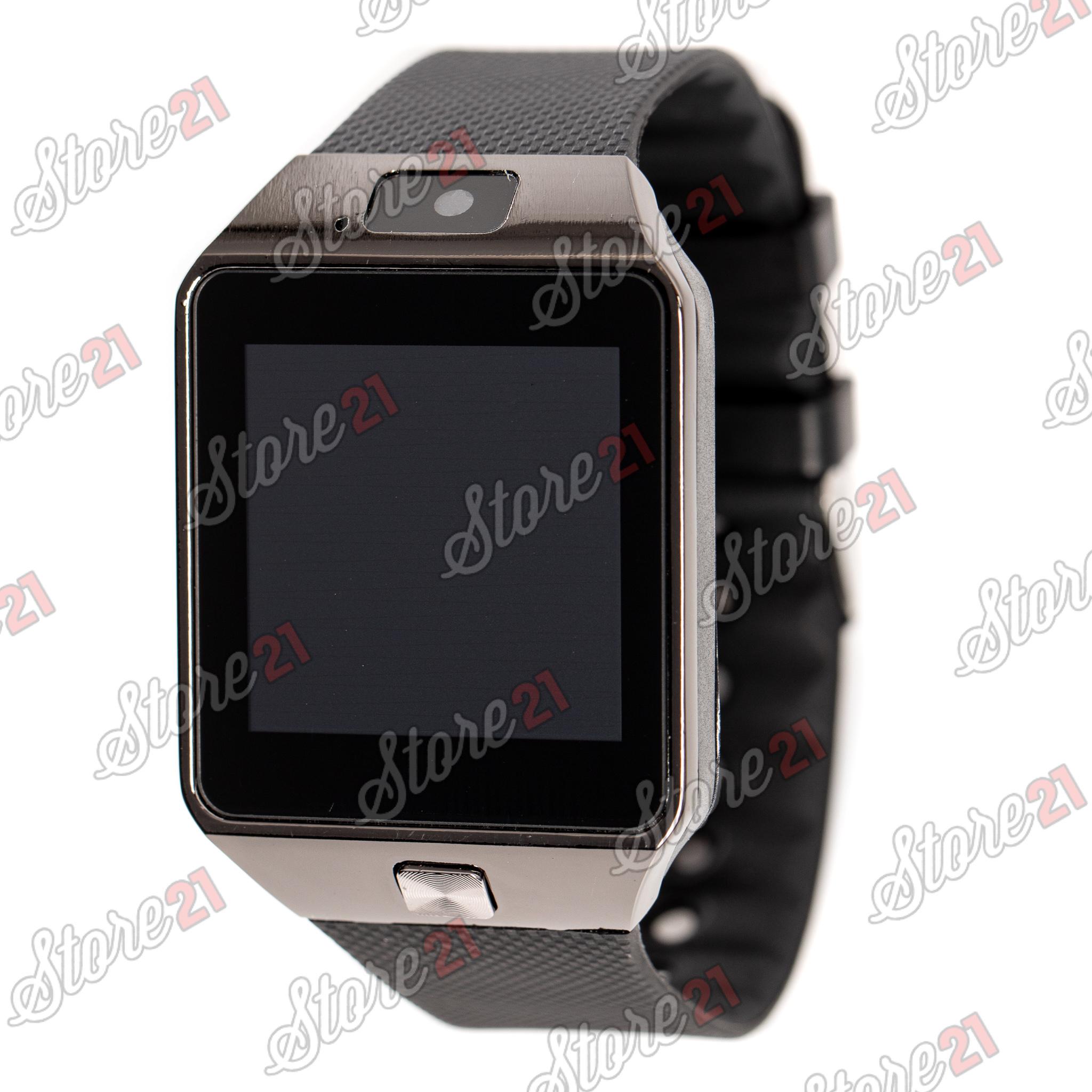 Smartwatch  cu Bluetooth si Camera Foto, Compatibil SIM si MicroSD NEGRU , ROZ, GRI