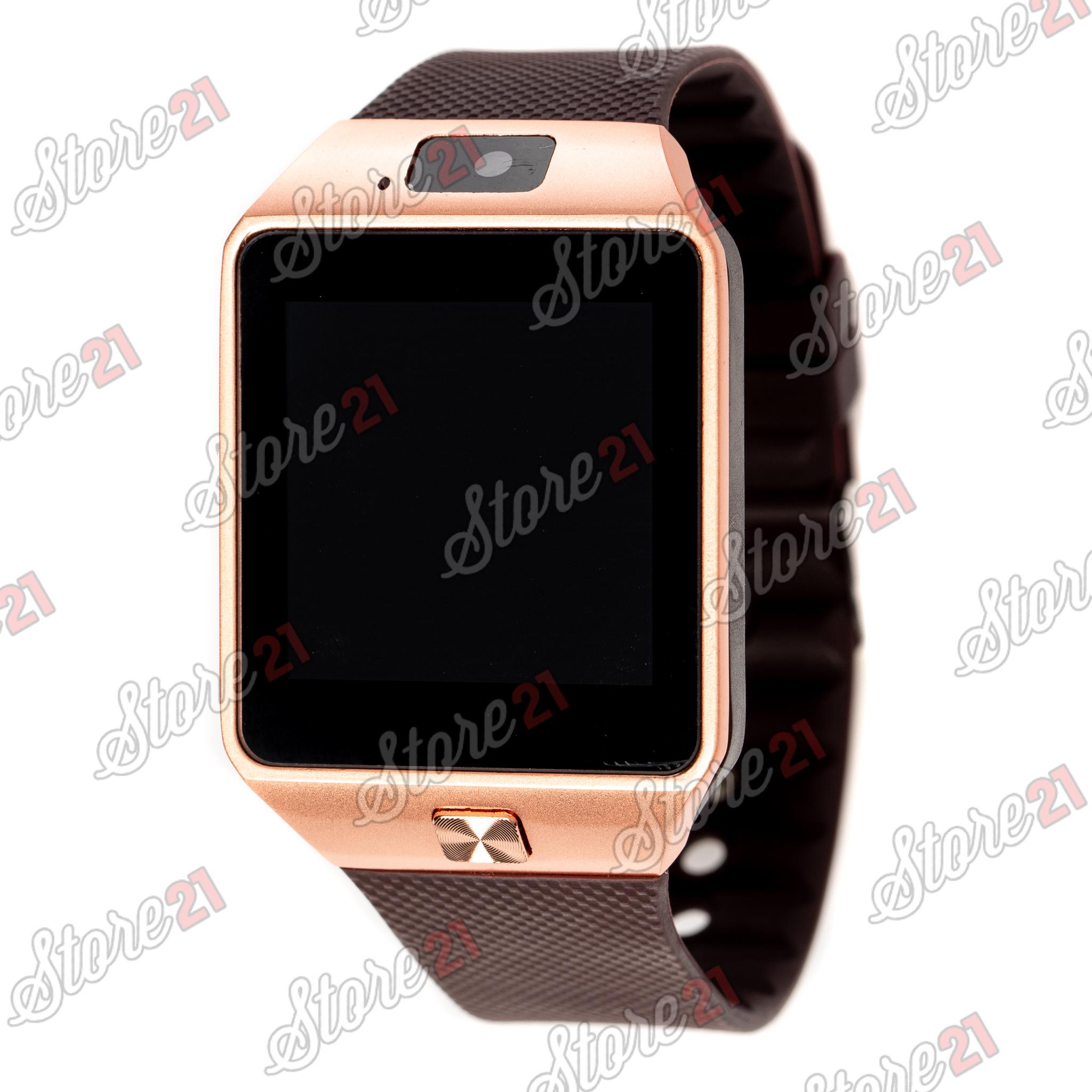 Smartwatch  cu Bluetooth si Camera Foto, Compatibil SIM si MicroSD NEGRU , ROZ, GRI