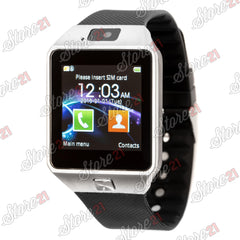 Smartwatch  cu Bluetooth si Camera Foto, Compatibil SIM si MicroSD NEGRU , ROZ, GRI