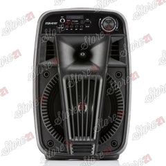 Boxa Activa Portabila 80W  , 7 Inch , USB, Radio, Bluetooth,Telecomandă+ Cadou Microfon Cu fir