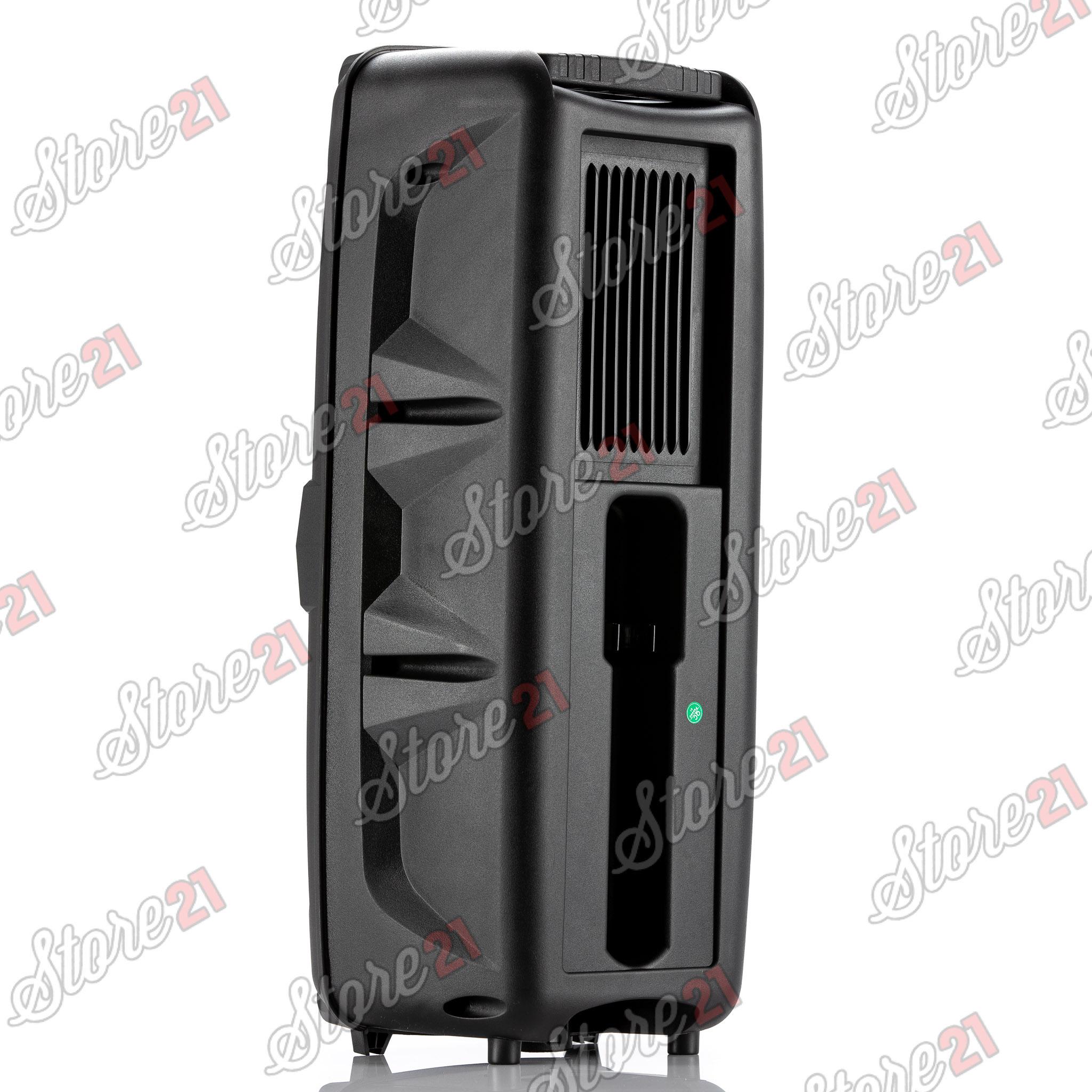 Boxa Activa Portabila XXL 208, 300 W, 2 Subwoofere De 8 Inch , USB, Radio, Blueooth , Microfoan CU Fir+ Castii wireless I12!