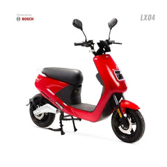 Scuter Electric N-Moto LX04 – Alb, Motor BOSCH 1440W, Autonomie 80 km, Viteză 25 km/h, Fără Permis, CIV, COC & EEC+ Cadou Tricou N-Moto