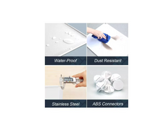 Dulap modular pentru copii, alb, AT PERFORMANCE®, 6 rafturi, durabil, 74X37X110 cm, roz, castel