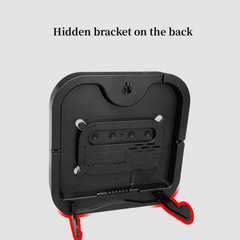 Ceas de perete digital cu telecomandă, AT PERFORMANCE®, data cronometrare, numărătoare inversă, conectare, utilizare ceas de masă, 2 alarme, ceas deşteptător cu LED DST cu reglare automată, mov