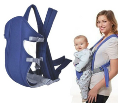 Marsupiu ergonomic, Bumbac Albastru