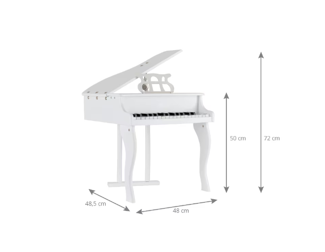 Pian pentru Copii, At Performance 30 de Clape, Pentru Incepatori, Alb