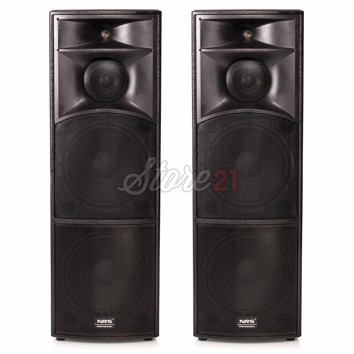 Set Boxe Profesionale Active NRS Vlliodor 2020, 900 W , Sunet Puternic , Bluetooth , Usb ,SD Card,Radio, 4 Subwoofere De 12 Inch