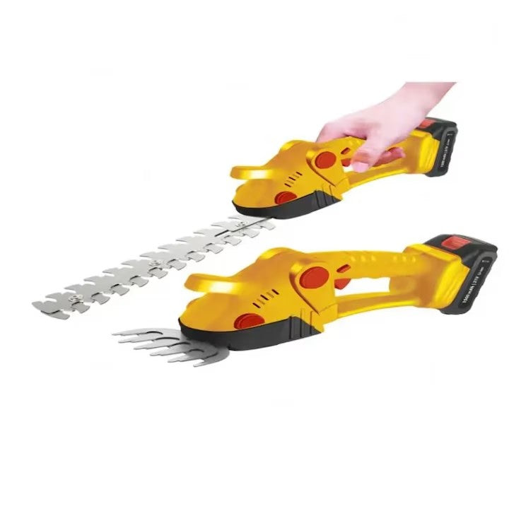 Foarfecă electrică pentru gard viu – Putere și Precizie într-un Design Compact, AT PERFORMANCE®, cu 2 acumulatori 36V