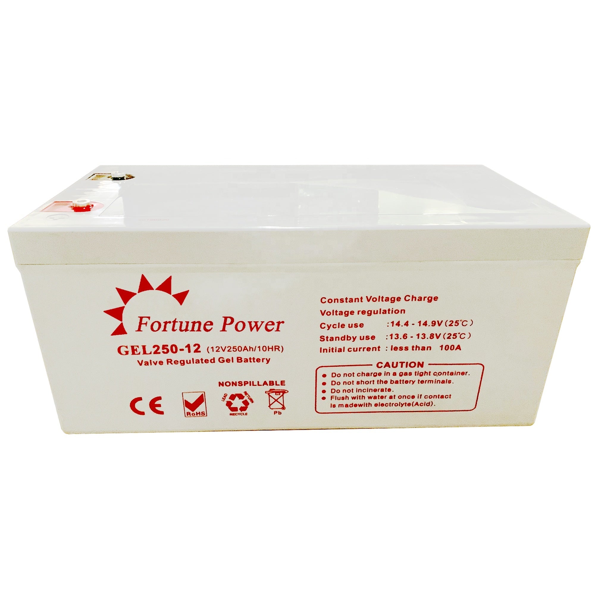 Acumulator Solar Gel  Fortune Power 12 V 250 Ah