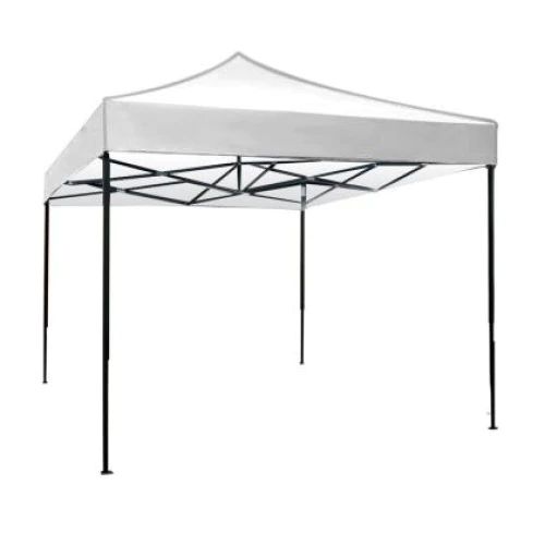 Cort Pavilion 3x3m Pliabil Cadru Metal Tip acordion pentru Curte, Gradina, Evenimente