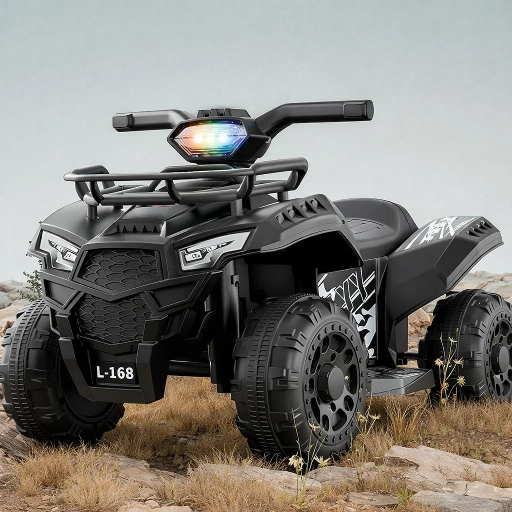 ATV Electric Copii cu telecomanda, 6V, 3–5 km/h, 1–5 ani – Distracție Off-Road, Sigur și Ușor de Utilizat