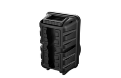 Boxa Portabila AT PERFORMANCE®, cu Lumini RGB, Putere 100W, MP3, USB, Bluetooth, TF, WIFI, Slot Microfon, Karaoke, Acumulator, Negru