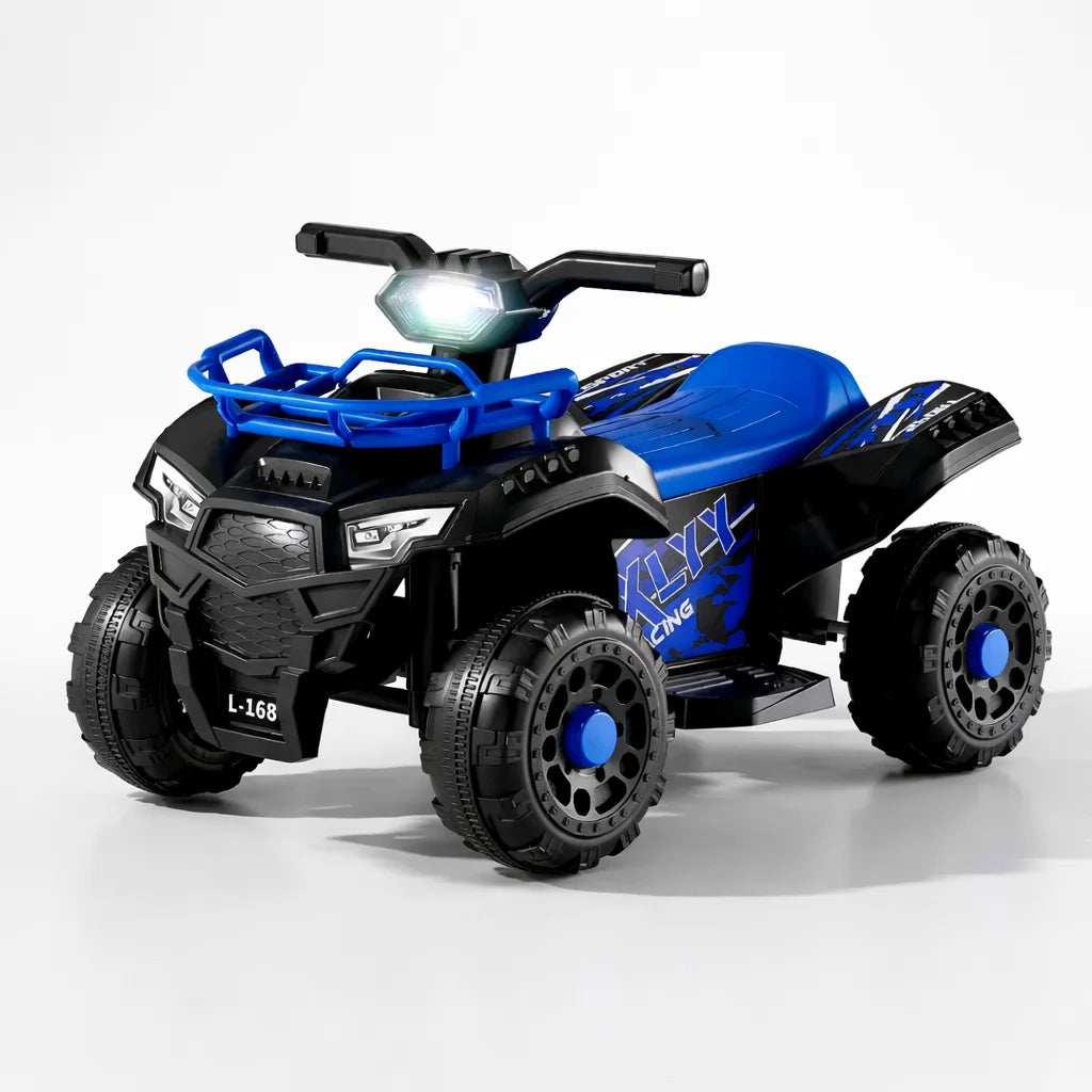 ATV Electric Copii KIDOO® L-168, 6V, 3–5 km/h, 3–8 ani – Distracție Off-Road, Sigur și Ușor de Utilizat