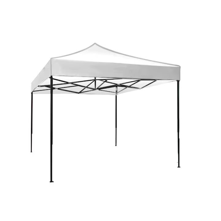 Set Evenimente AT PERFORMANCE® – Cort Pavilion 3x3m + Masă Pliantă rotunda 155x74 cm, Ideal pentru Nunți, Botezuri, Grătare și Târguri