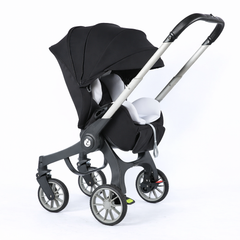 Cărucior travel 4 în 1 pentru Bebeluși Stroller Plus 2053 – Sistem Multifuncțional, 0-3 Ani