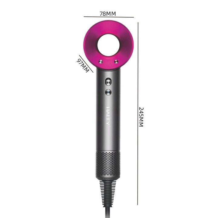 Uscator de Par Profesional HALEY HY-4009 – Putere Ultra-Ridicata de 1600W, Tehnologie cu Ionizare, Functionare Silentioasa si Control Avansat al Temperaturii