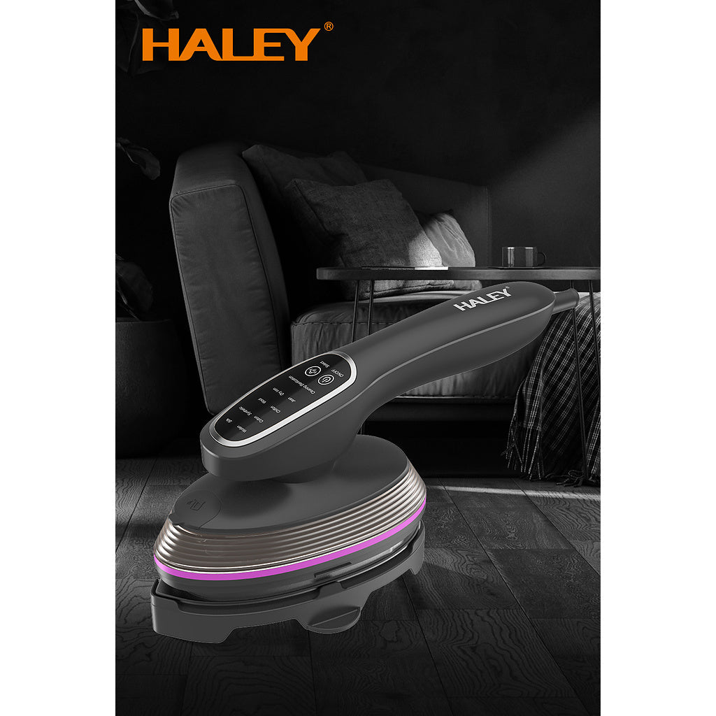 Aparat de Călcat Vertical și Orizontal cu Aburi HALEY® HY-6603, 2000W, Cap Rotativ la 90°, Panou de Control Tactil, Încălzire Rapidă în 20 Secunde, 3 Niveluri de Abur, Rezervor 120 ml, Funcție de Călcare Uscată (Copy)