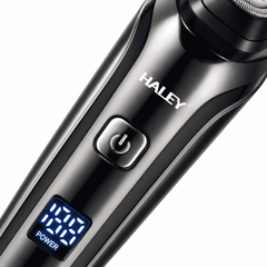 Aparat De Ras Electric Haley HY-4703, 3 Capete Rotative, Acumulator 1200 mAh, Autonomie 180 Minute, Waterproof, Încărcare USB