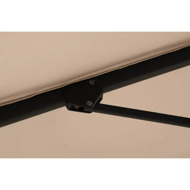 Umbrelă de Soare cu Braț Lateral 290 cm, Protecție UV, Antracit