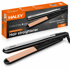 Placă De Îndreptat Părul Haley HY-3007, 45W, 4 Trepte De Temperatură 160–220°C, Încălzire Rapidă