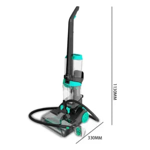 Aparat de Curățat Covoare HALEY HY-3916, 3600W, Rezervor Dublu, Încălzire Apă, Uscare Rapidă, 7.2 kg, 2.1L / 1.6L Capacitate