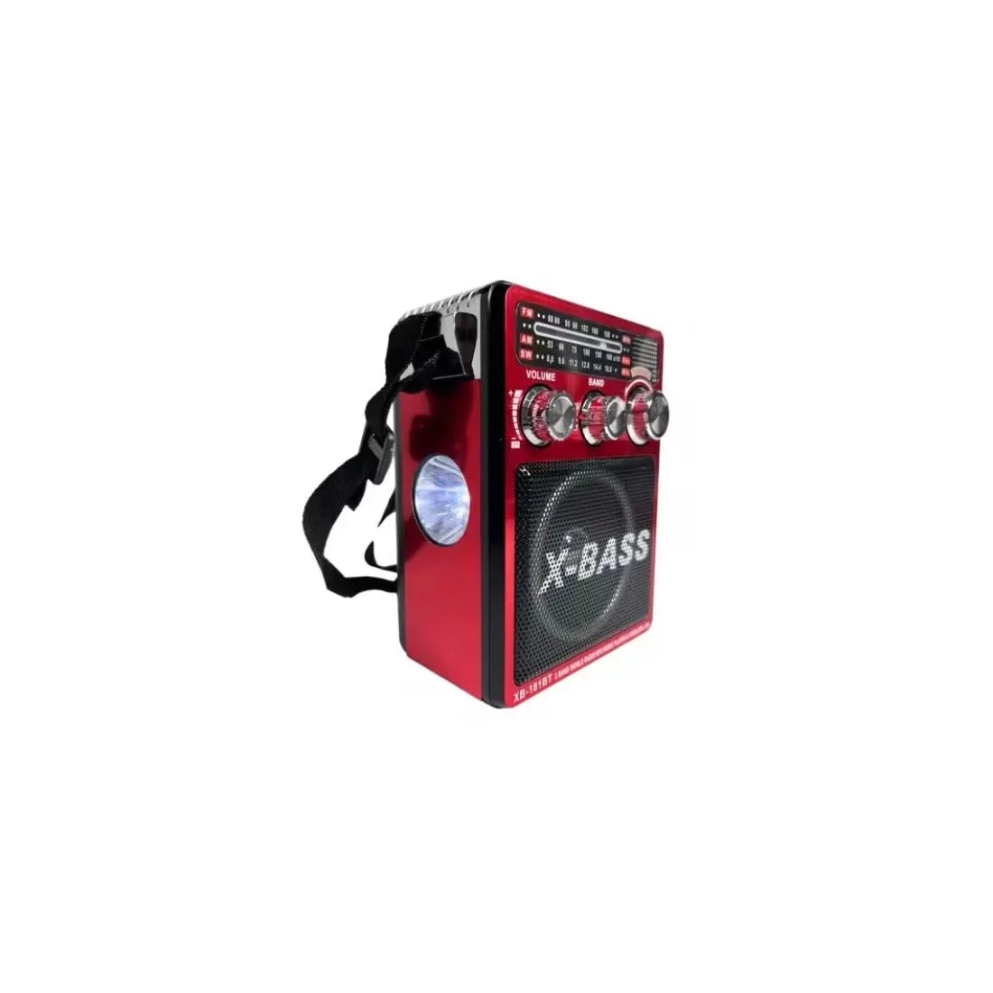 Radio Portabil AM/FM/SW cu MP3, USB, SD, Lanternă și AUX-IN