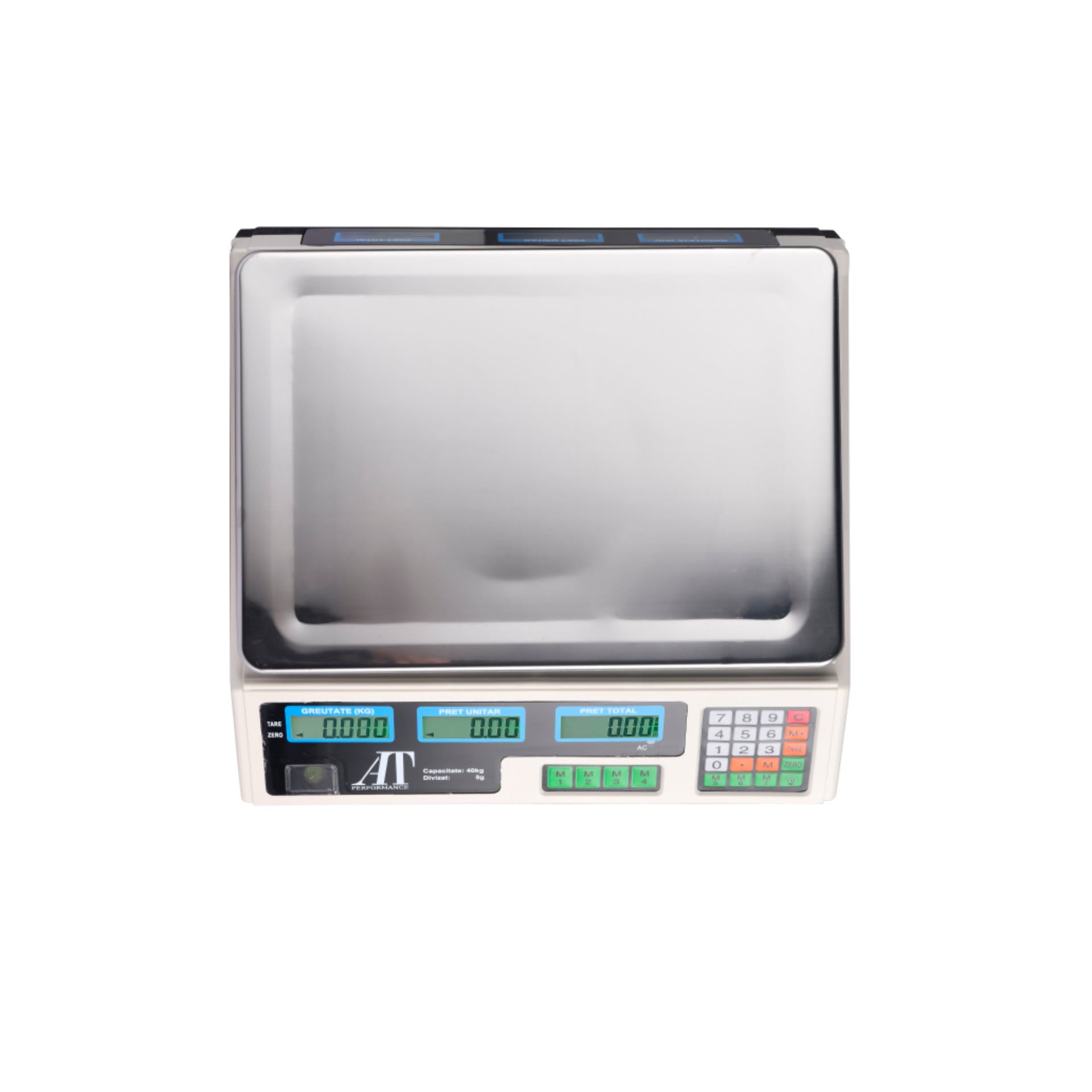 Cantar Electronic At Performance, 40 kg, Cu Afisaj LCD