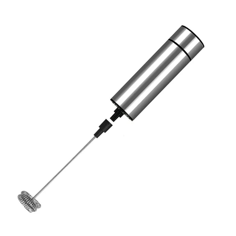 Mini Mixer elextric cu baterii pentru a face spuma de lapte sau capucino, brat otel inoxidabil, frappe