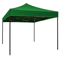 Cort tip Pavilion AT PERFORMANCE 3x3m Albastru, Verde, Alb, Rosu, Prelata Impermeabila, Pliabil, Structura Metalica Solida, Pentru Curte, Gradina, Evenimente