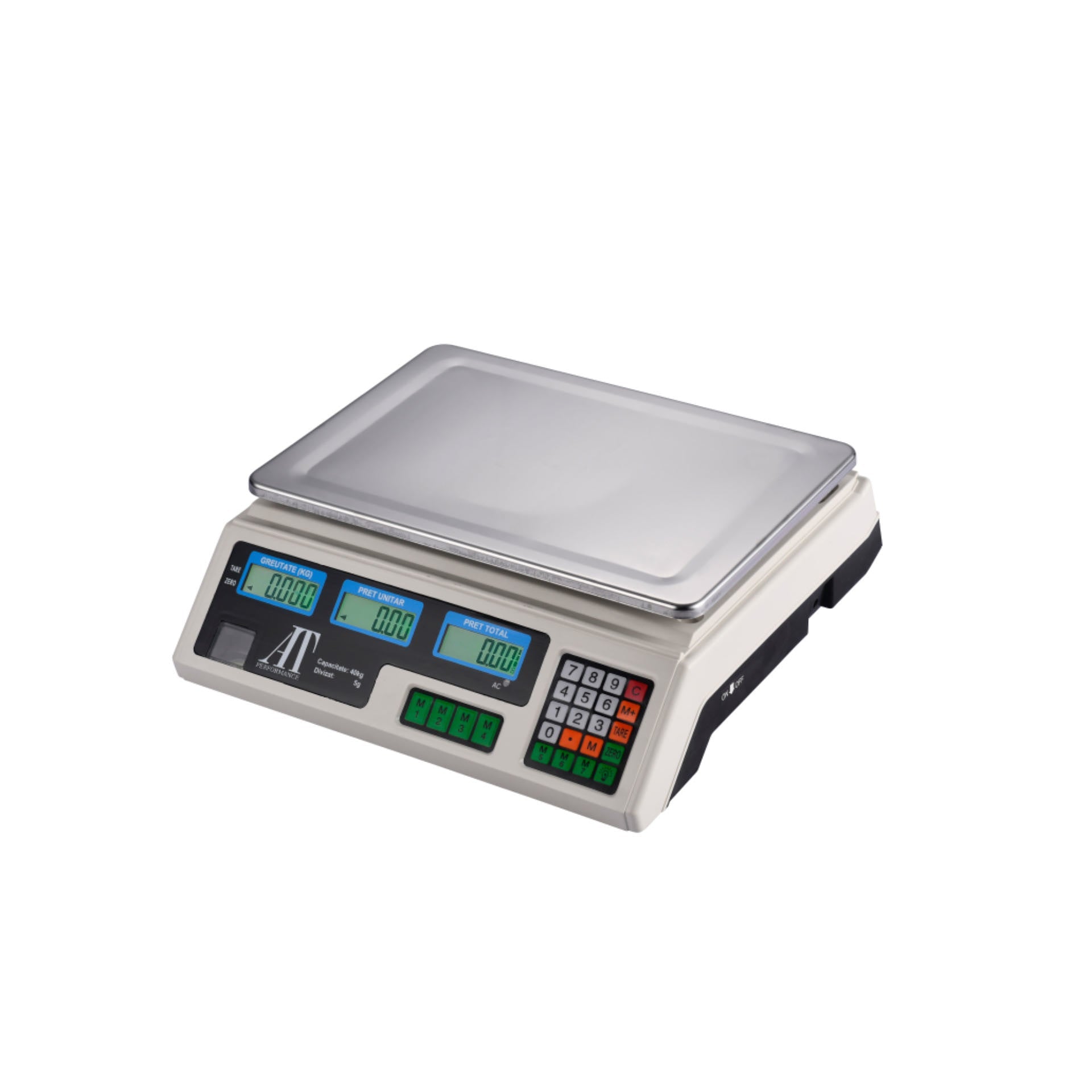 Cantar Electronic At Performance, 40 kg, Cu Afisaj LCD