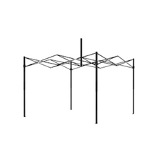 Cort tip Pavilion AT PERFORMANCE 3x3m Verde, Prelata Impermeabila, Pliabil, Structura Metalica Solida, Pentru Curte, Gradina, Evenimente