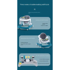 Premergator educational 3 in 1 pentru copii, functie de masuta, premergator si Antemergator Alb/Visiniu