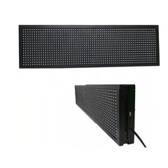 Panou reclama luminoasa, AT PERFORMANCE®, text led / display reclama 100×40 cm – ROSU – pentru interior